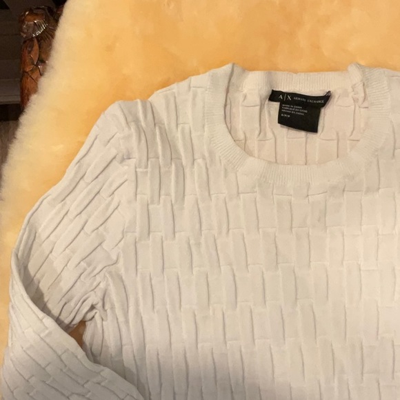 A/X Armani Exchange Tops - White pullover armani exchange